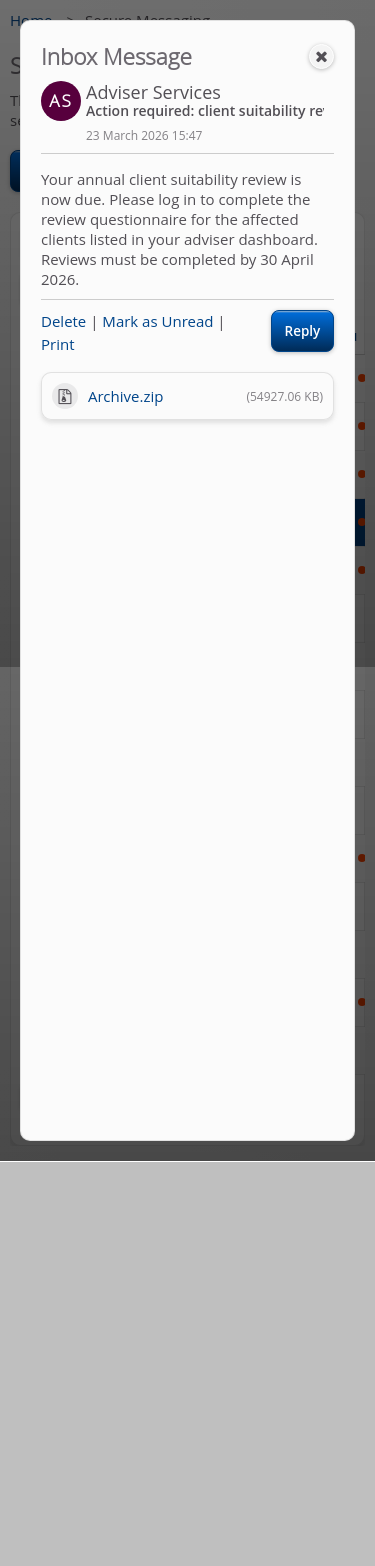 SecureMessaging > 06 Inbox Dialog